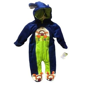 INFANT BABY TIGGER WINTER BUNTING SNOW SUIT COAT SWEATSUIT 3-6MOS